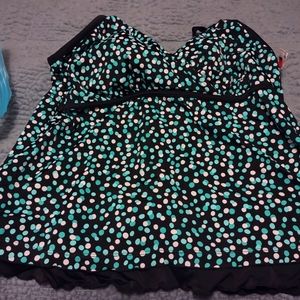 Women's swim Tankini top plus size 20w Timshaper brand